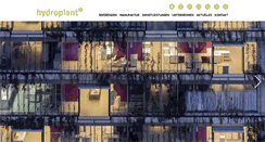 Desktop Screenshot of hydroplant.ch